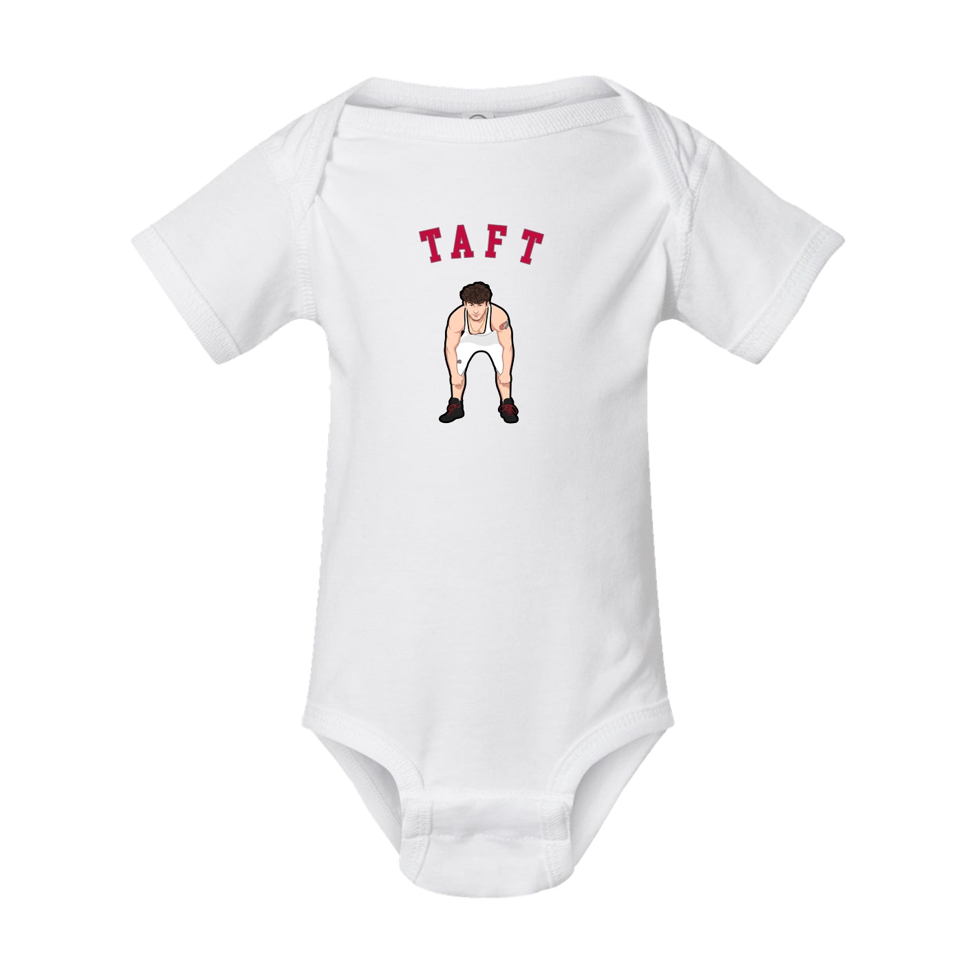 Baby Onesie — Shirsey Arch in White