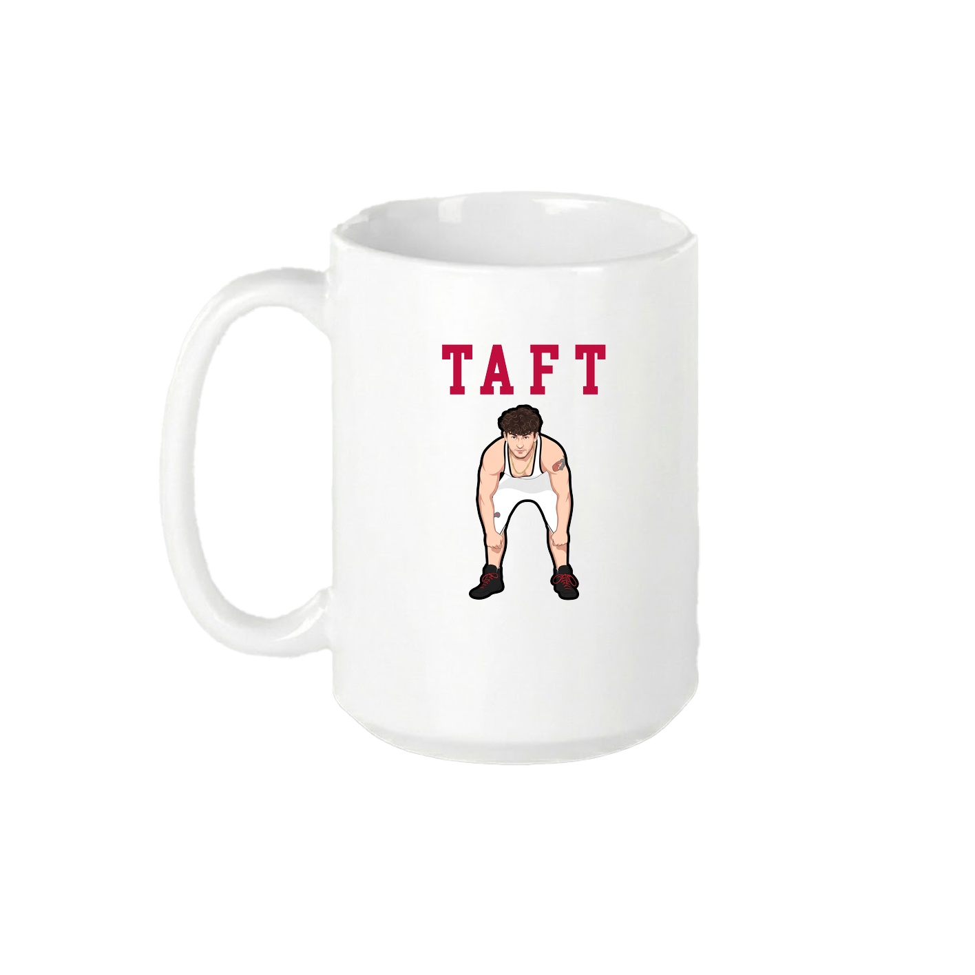 15oz Coffee Mug — Shirsey in White