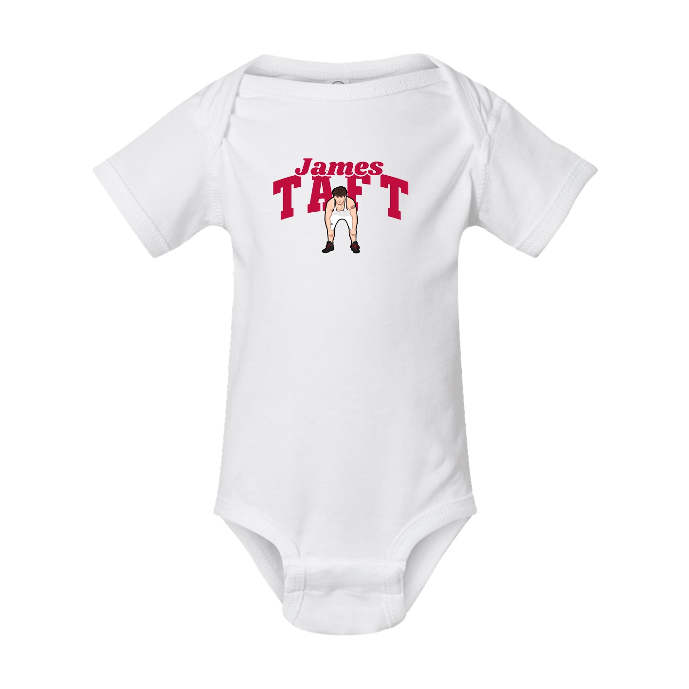 Baby Onesie — Signature Arch in White