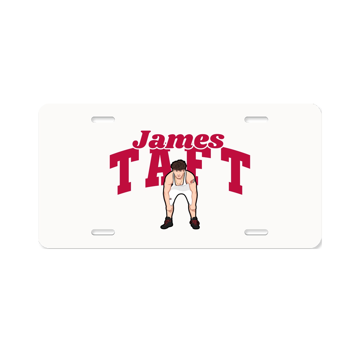License Plate — Signature Arch in Classic