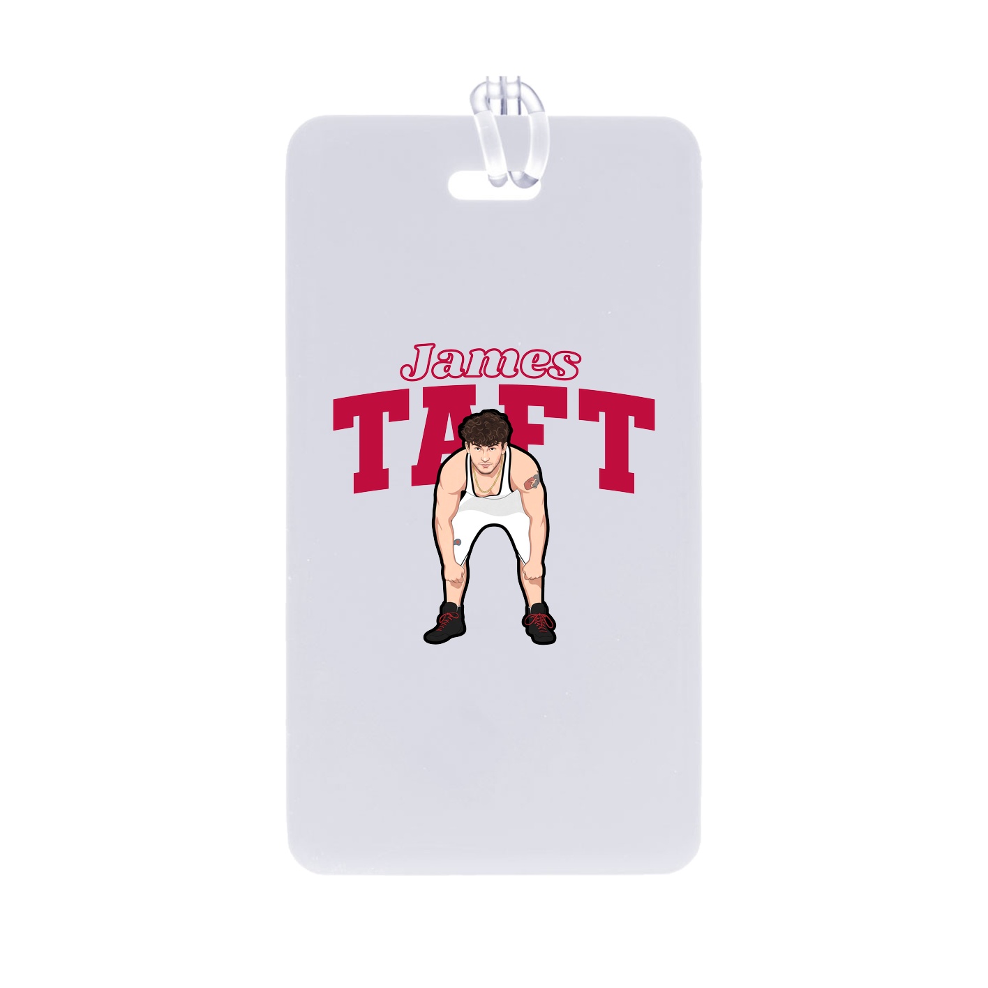 Bag Tag — Name Arch in Classic