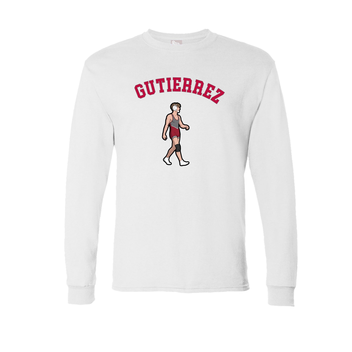 Long Sleeve Tee — Shirsey Arch in White