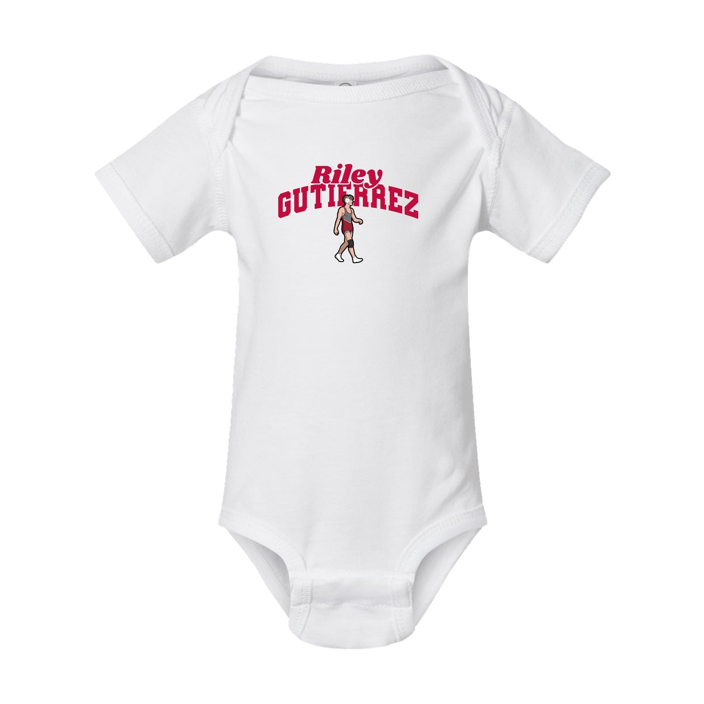Baby Onesie — Signature Arch in White