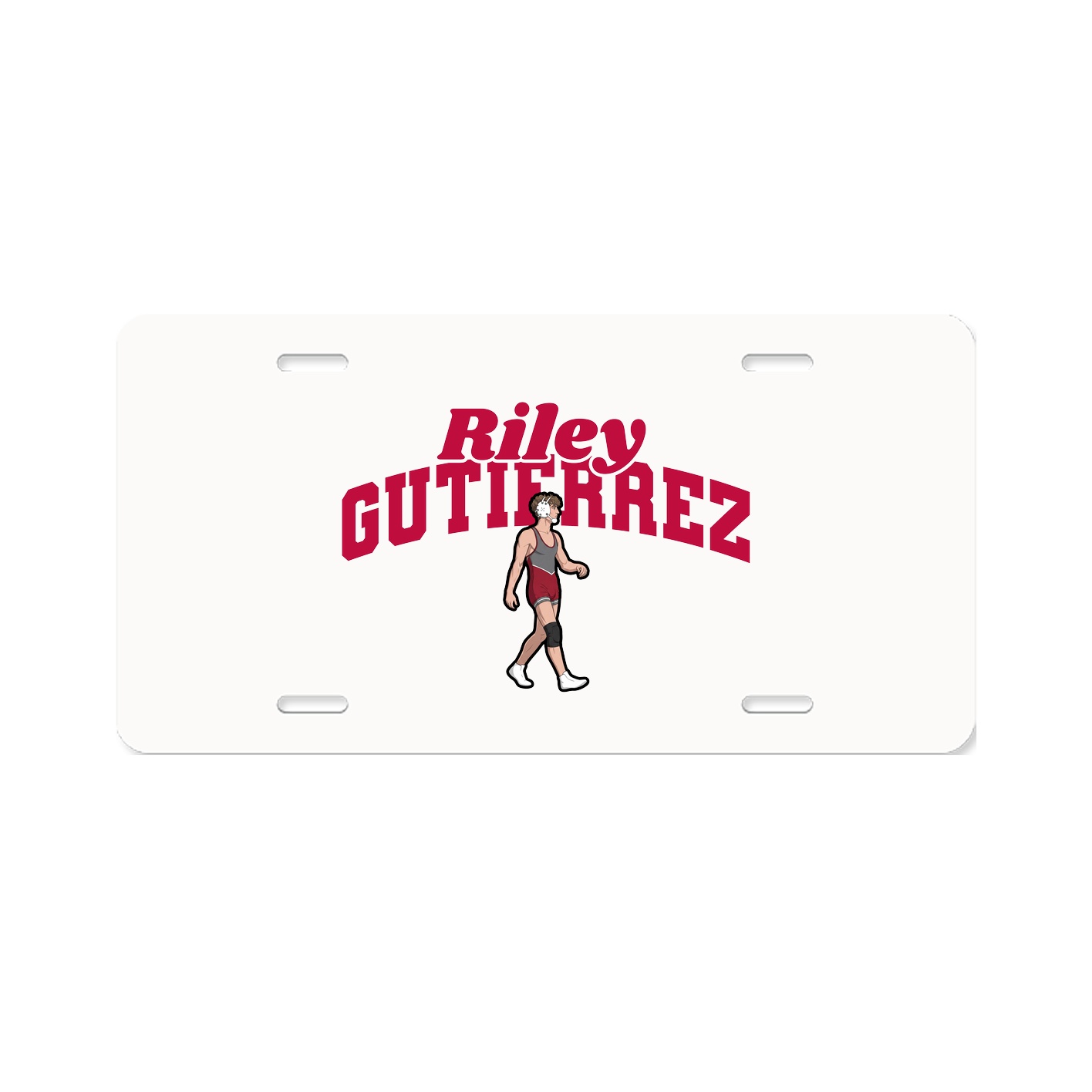 License Plate — Signature Arch in Classic