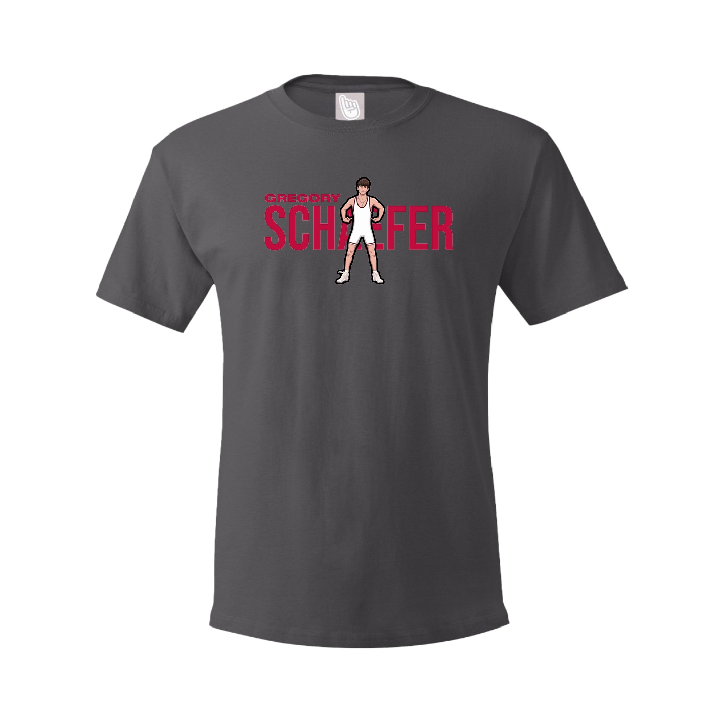 Tee — Player Name in Grey