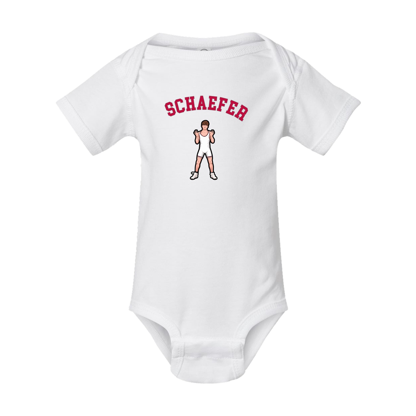 Baby Onesie — Shirsey Arch in White