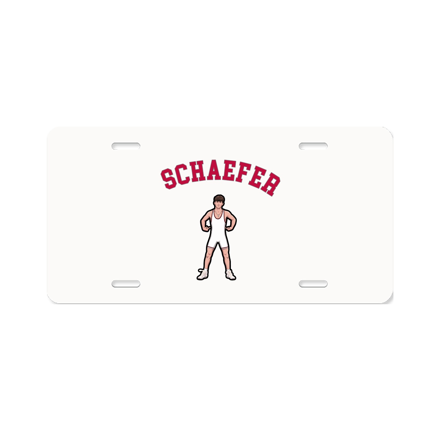 License Plate — Shirsey Arch in Classic