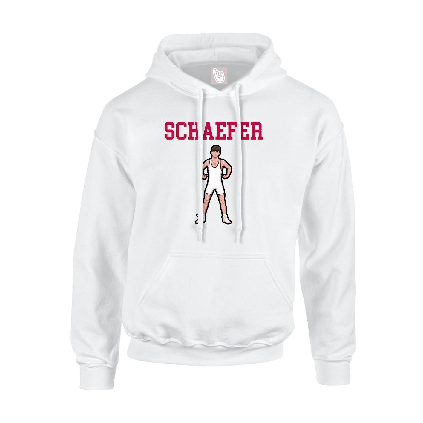 Hoodie — Shirsey in White