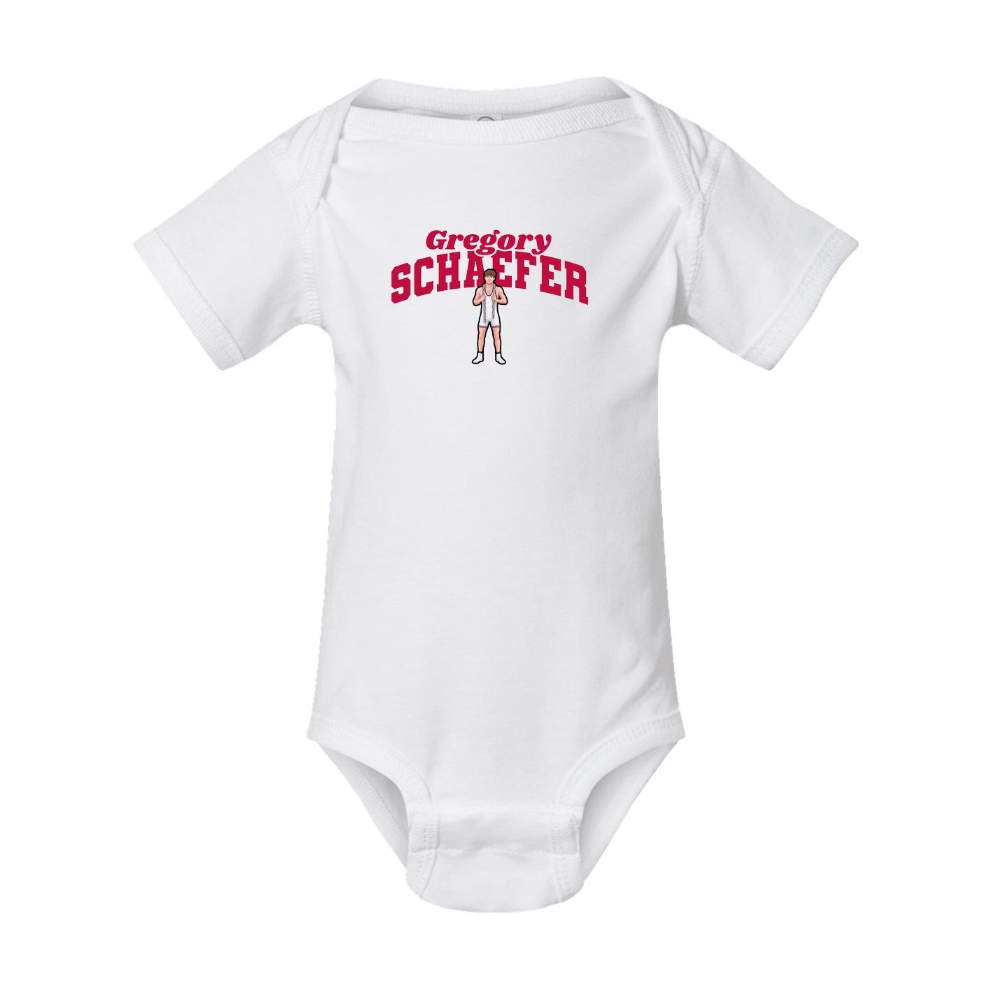 Baby Onesie — Signature Arch in White