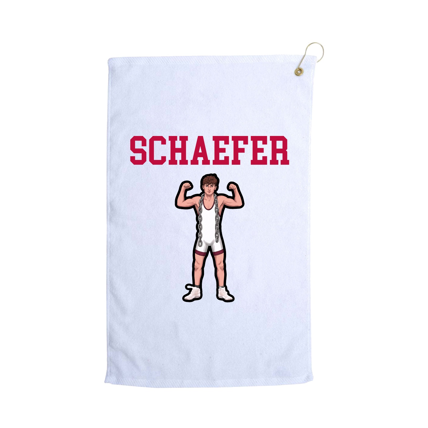 Golf Towel — Shirsey in White