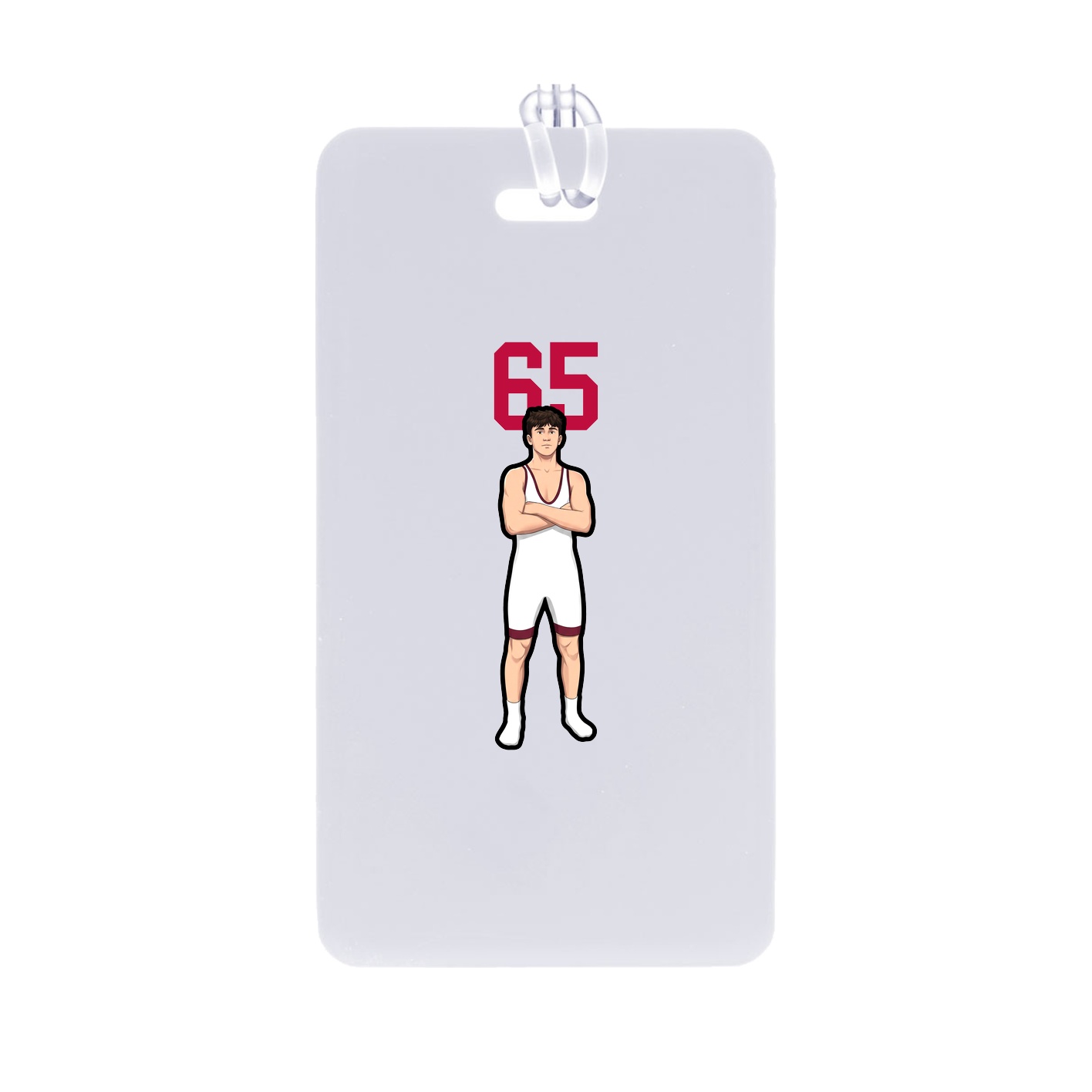 Bag Tag — Number Top in Classic