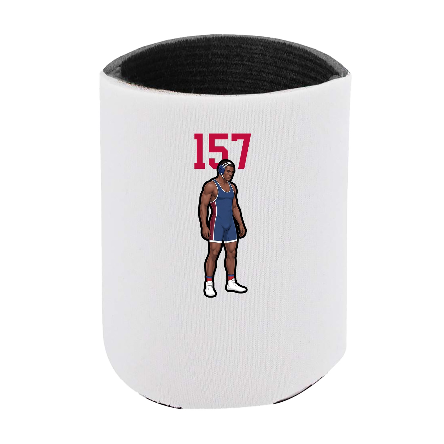 Can Holder — Number Top in White