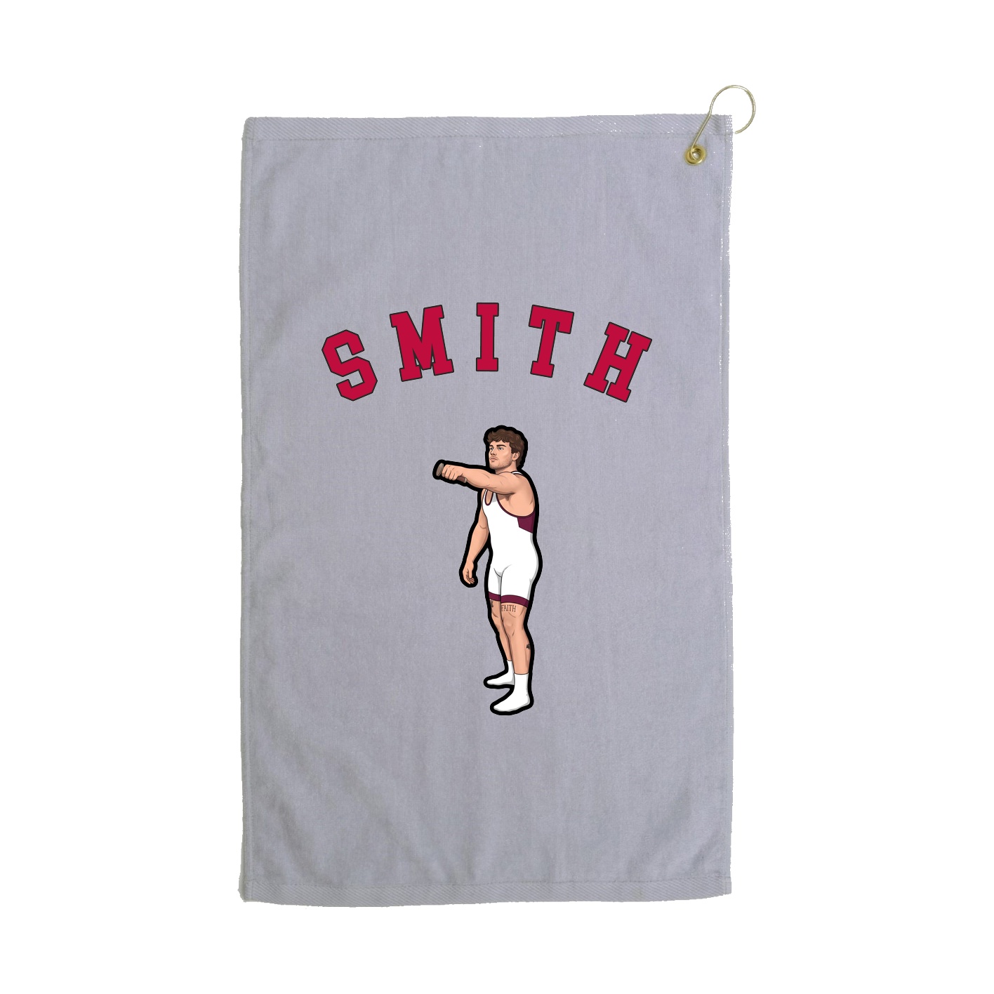 Golf Towel — Shirsey Arch in Grey