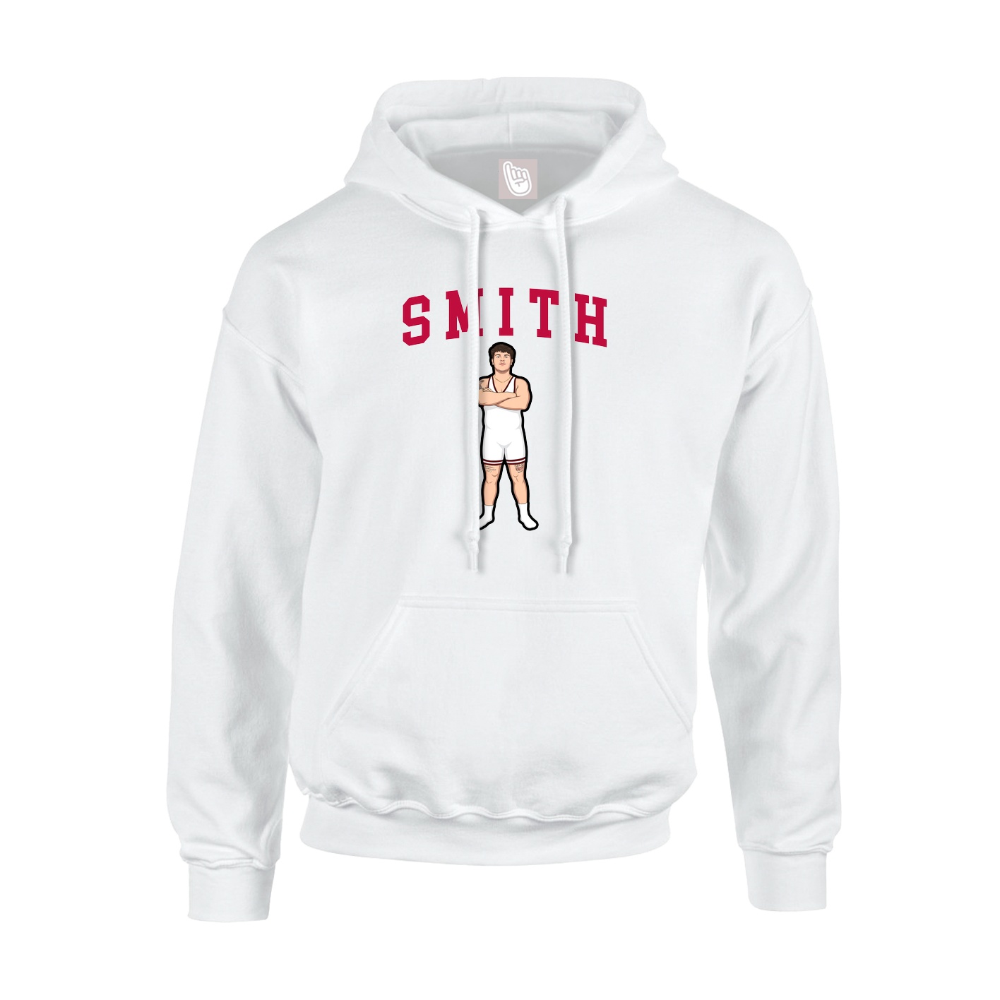 Youth Hoodie — Shirsey in White