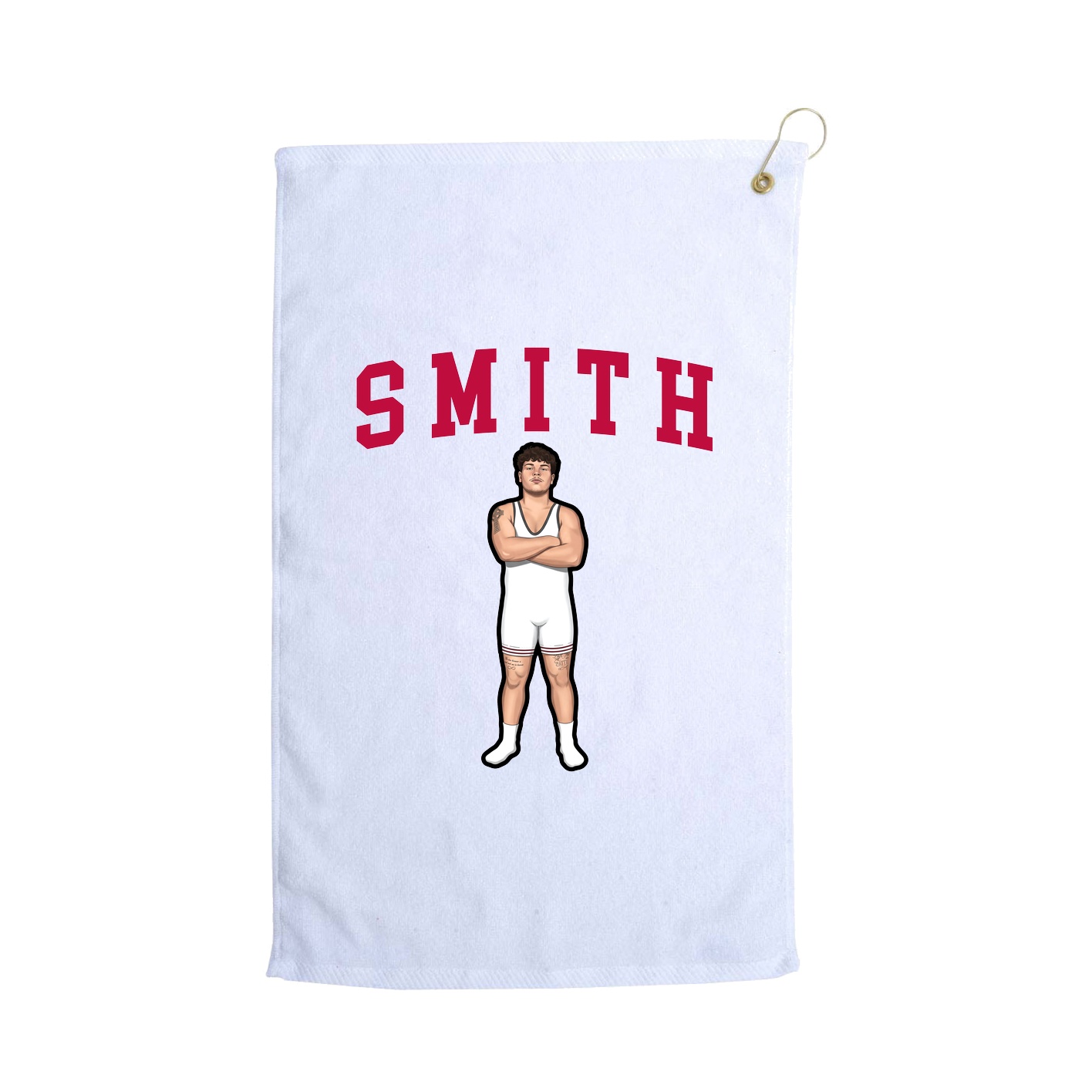 Golf Towel — Shirsey in White