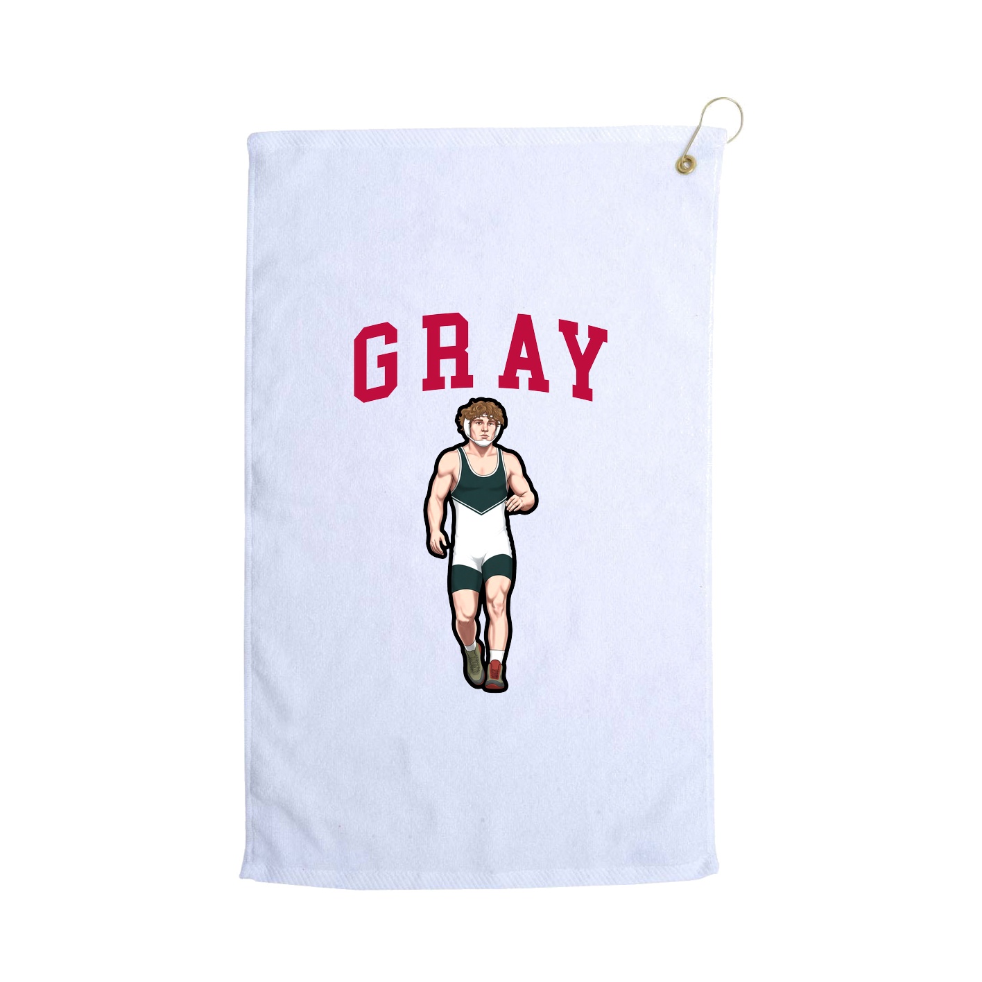 Golf Towel — Shirsey in White