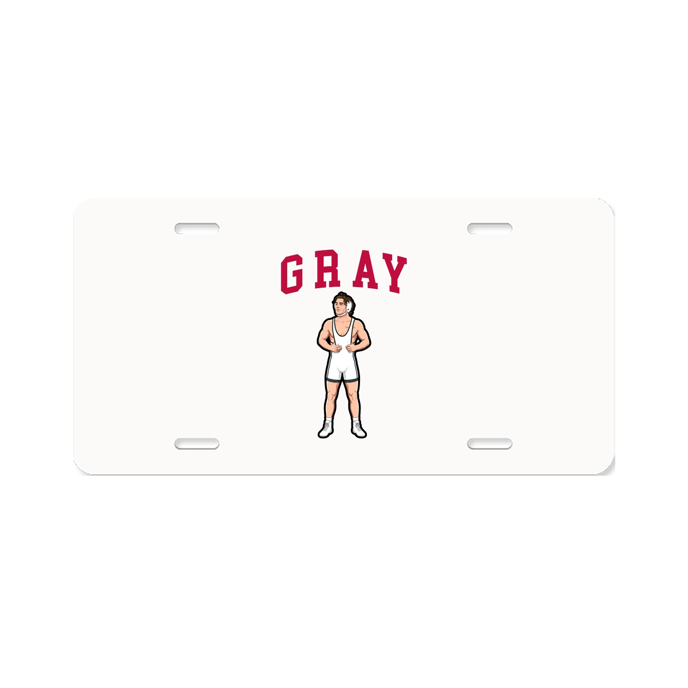 License Plate — Shirsey in Classic