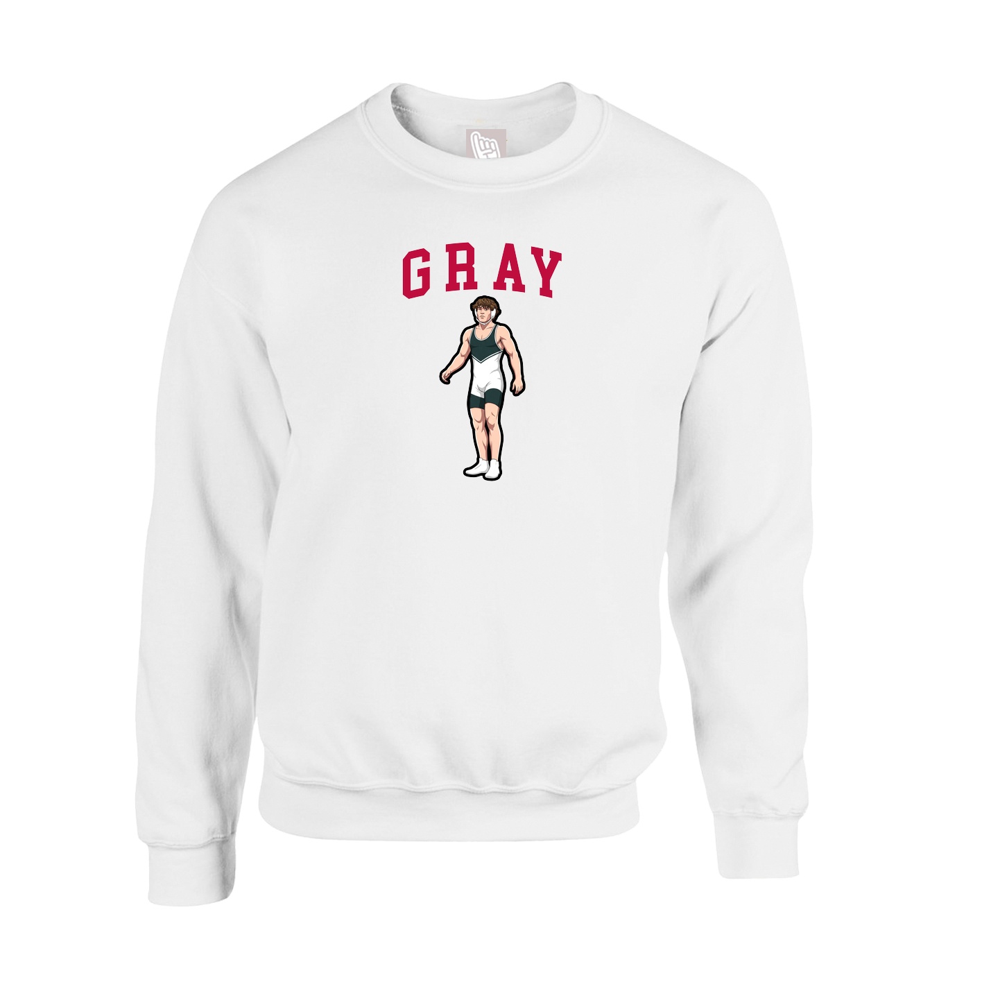 Fleece Crew — Shirsey in White