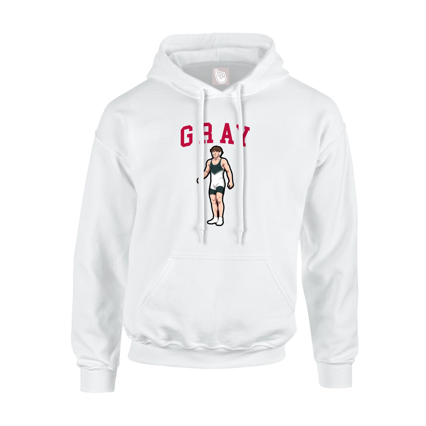 Youth Hoodie — Shirsey in White