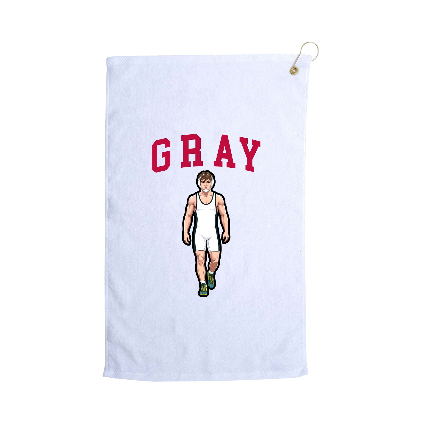 Golf Towel — Shirsey in White