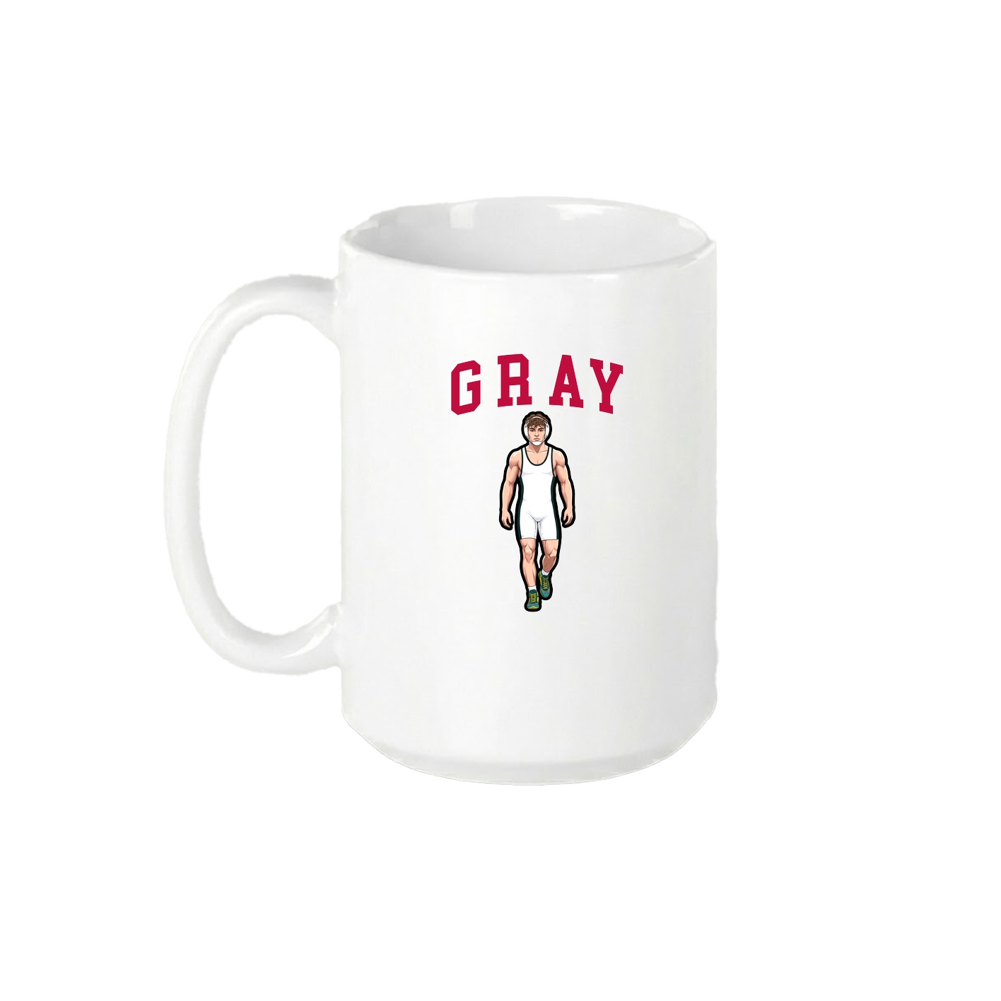 15oz Coffee Mug — Shirsey in White