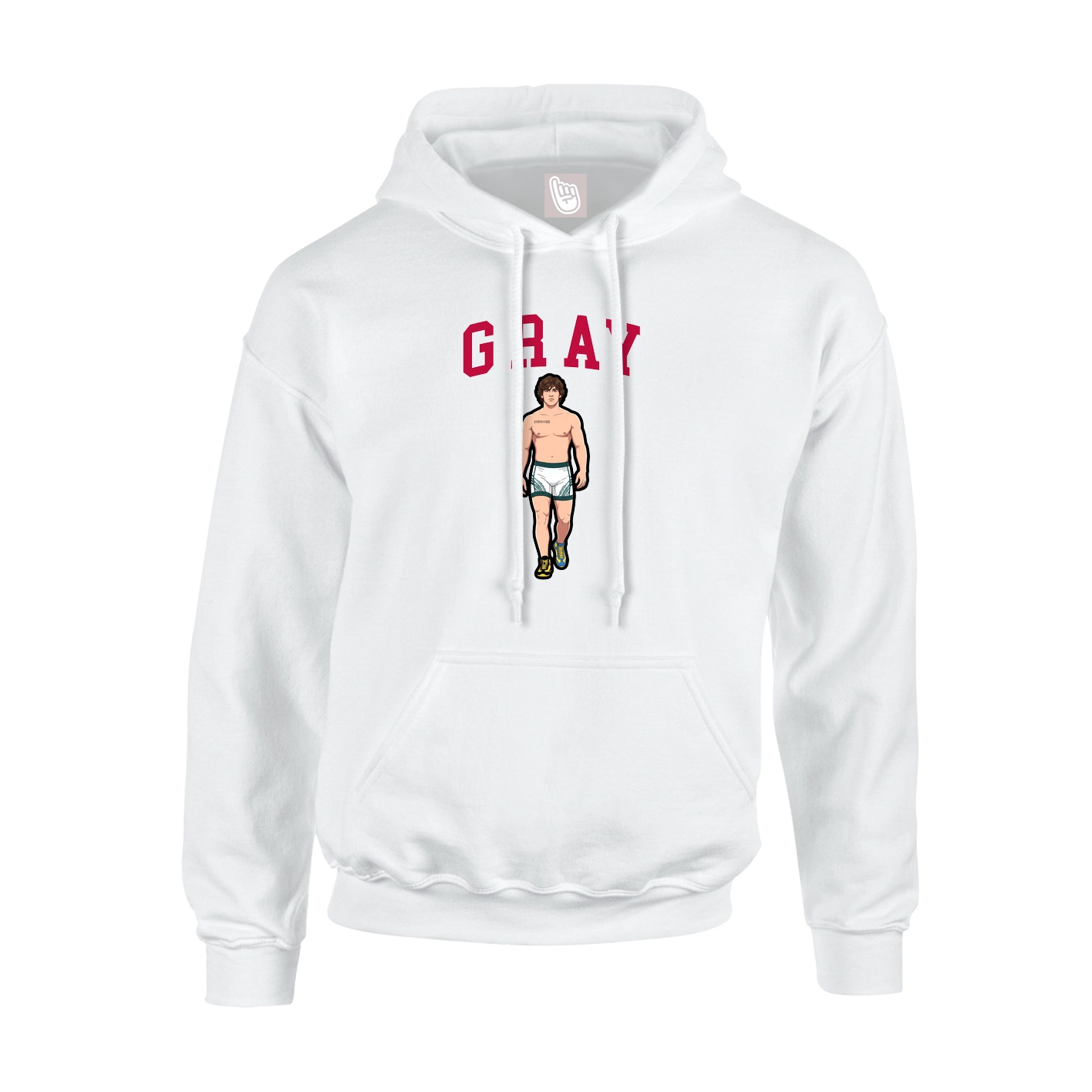 Youth Hoodie — Shirsey in White
