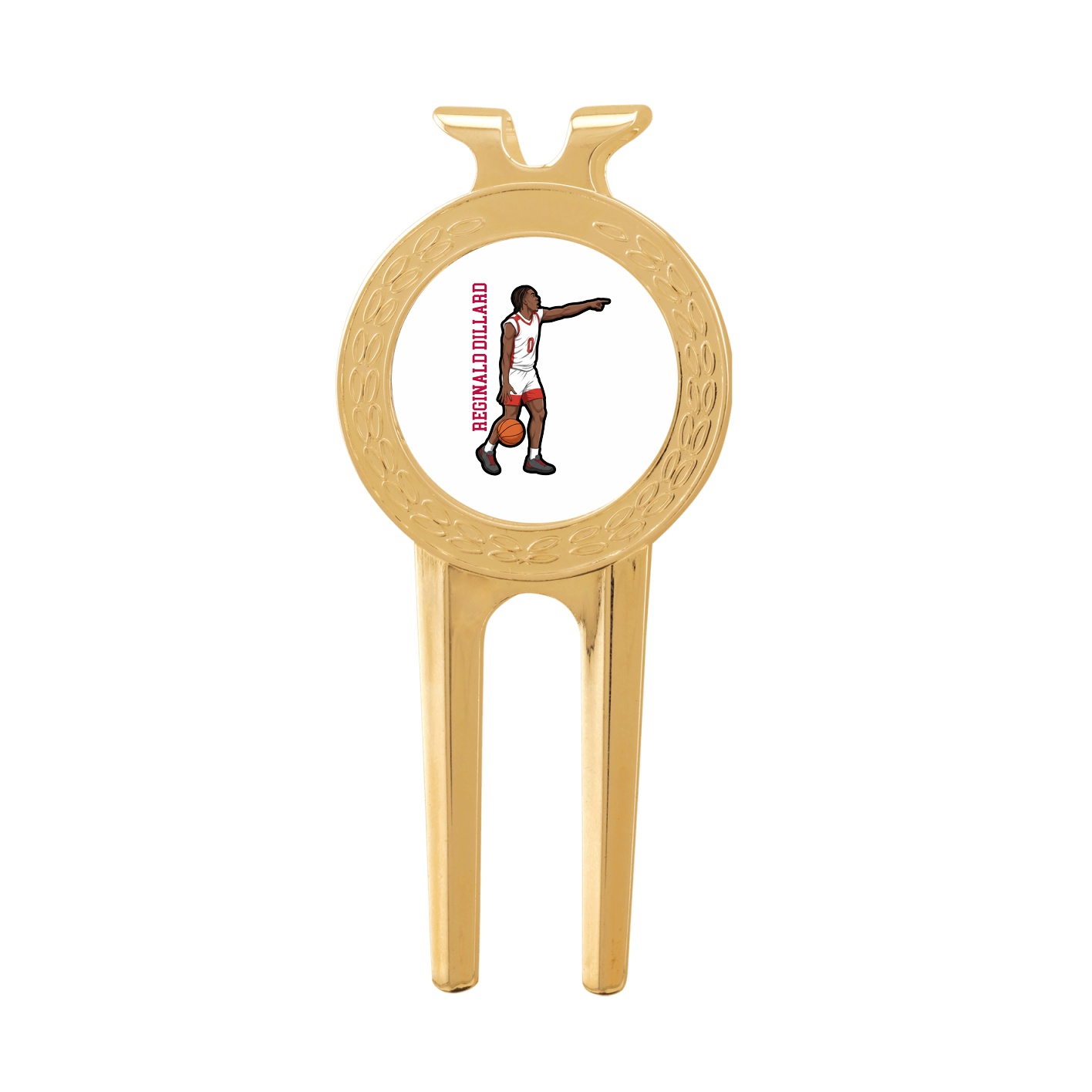Divot Tool with Ball Marker — Name Vertical in Classic