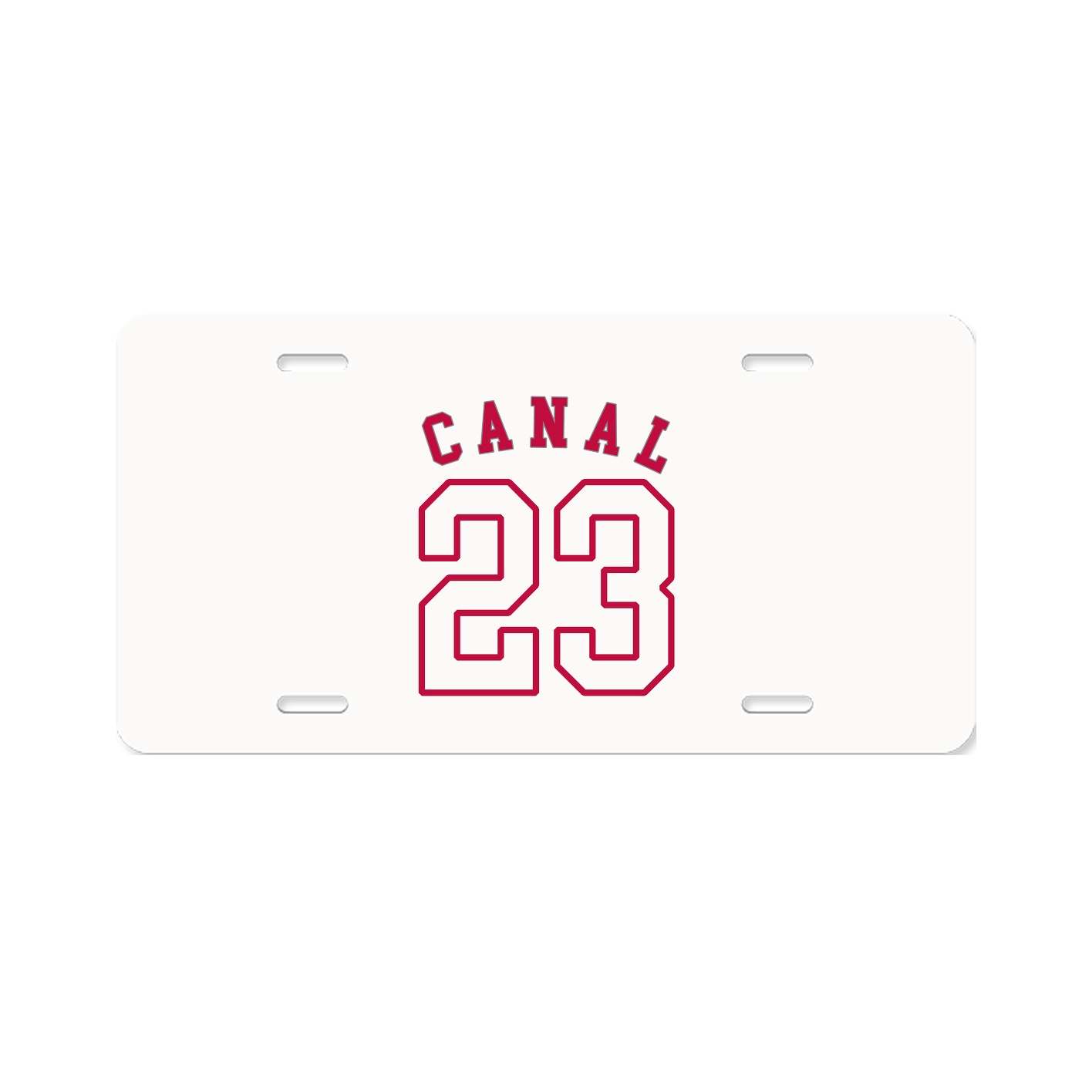 License Plate — Shirsey Arch in Classic