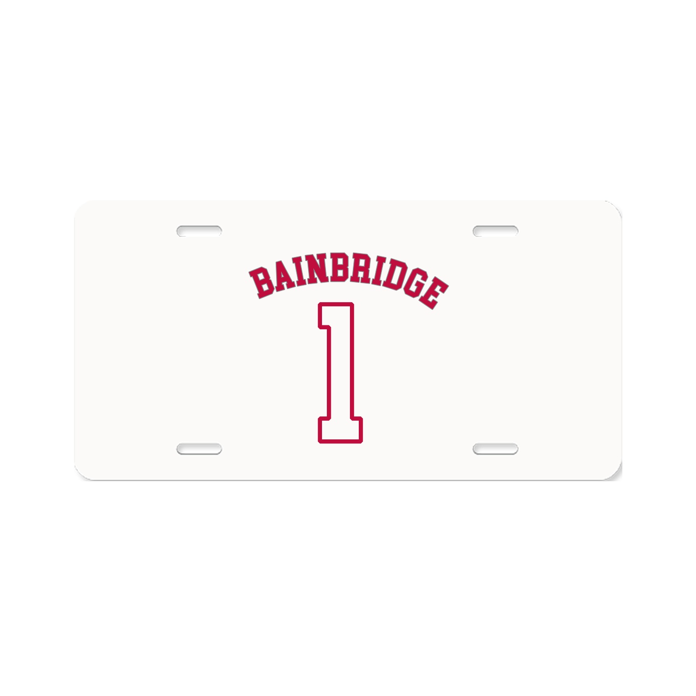 License Plate — Shirsey Arch in Classic