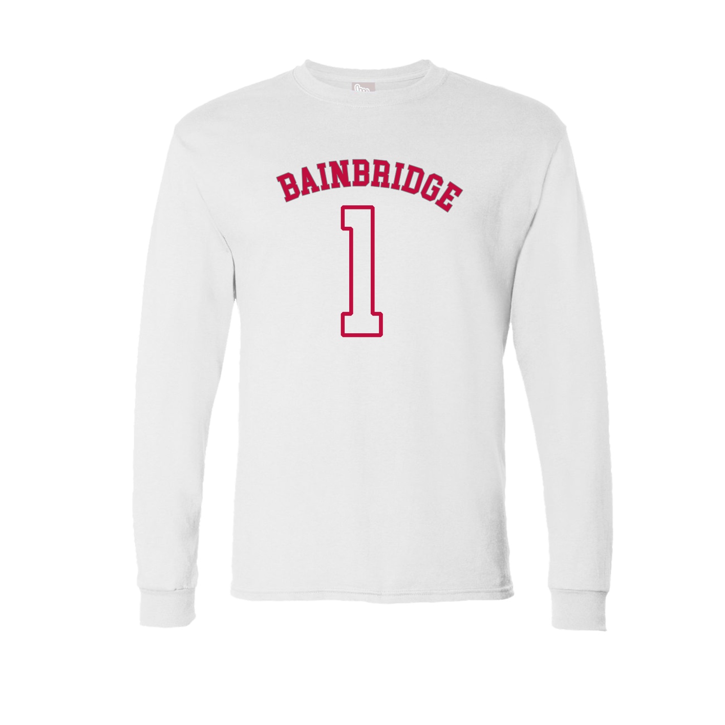 Long Sleeve Tee — Shirsey Arch in White