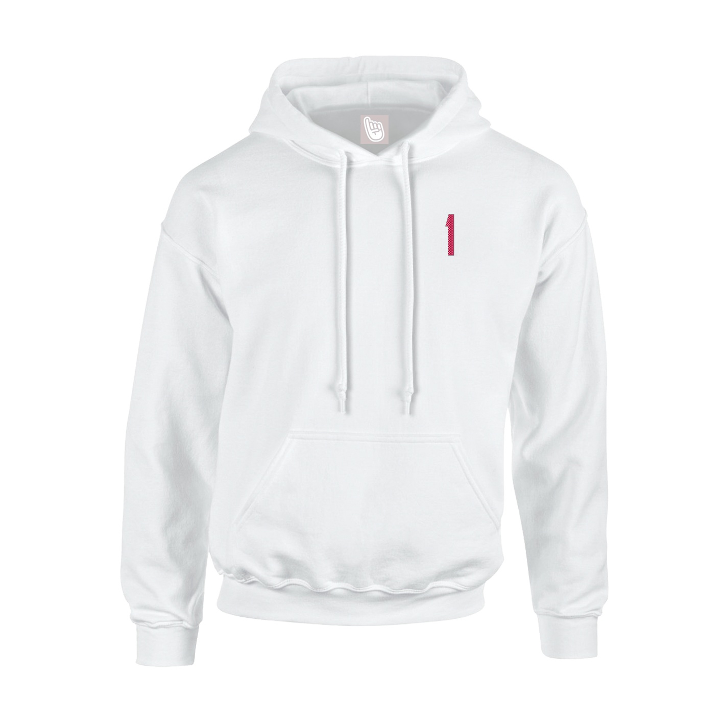Youth Hoodie — Front Shirsy in White