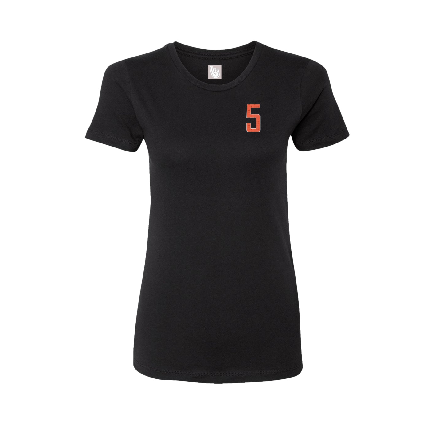 Womens Tee — Front Shirsy in Black