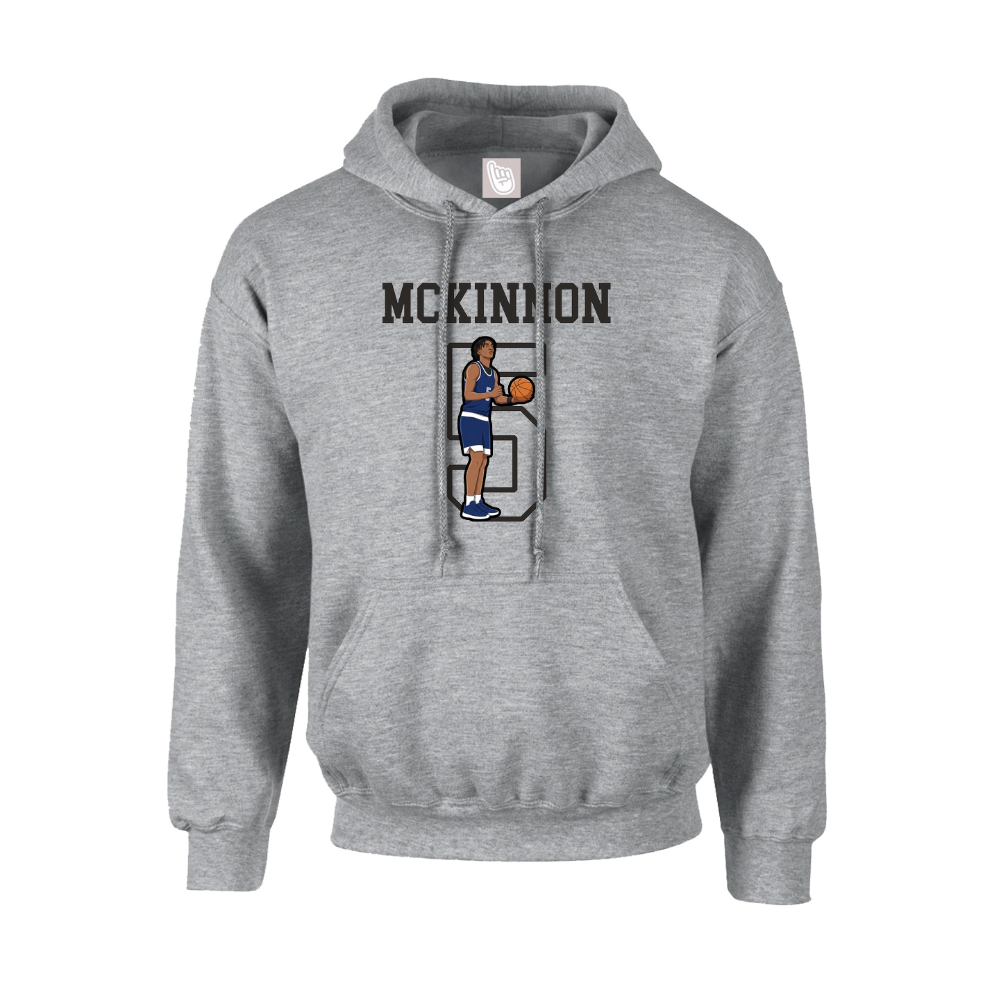 Hoodie — Shirsey in Grey