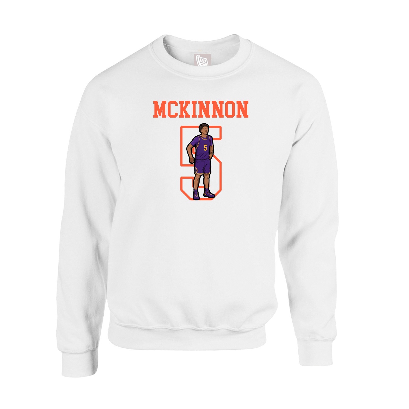 Fleece Crew — Shirsey in White