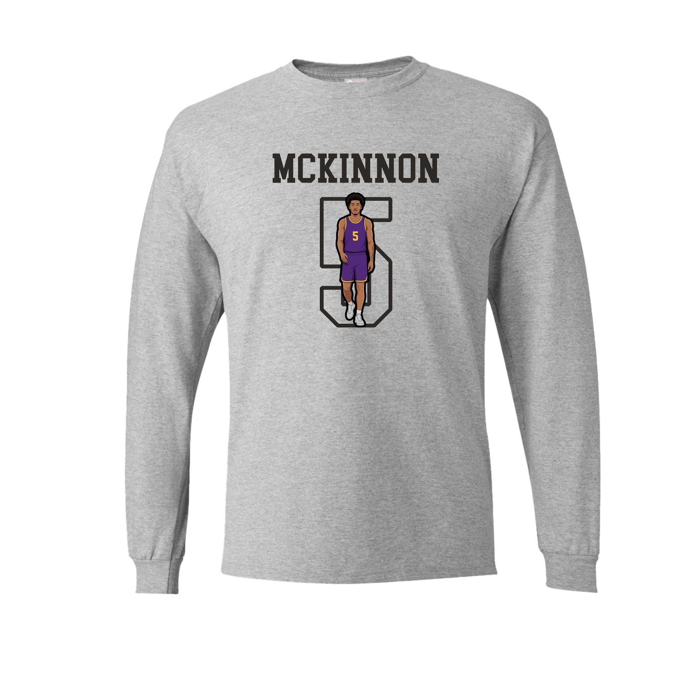 Long Sleeve Tee — Shirsey in Grey