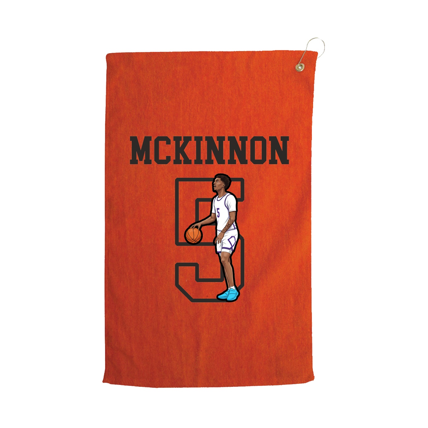 Golf Towel — Shirsey in Orange