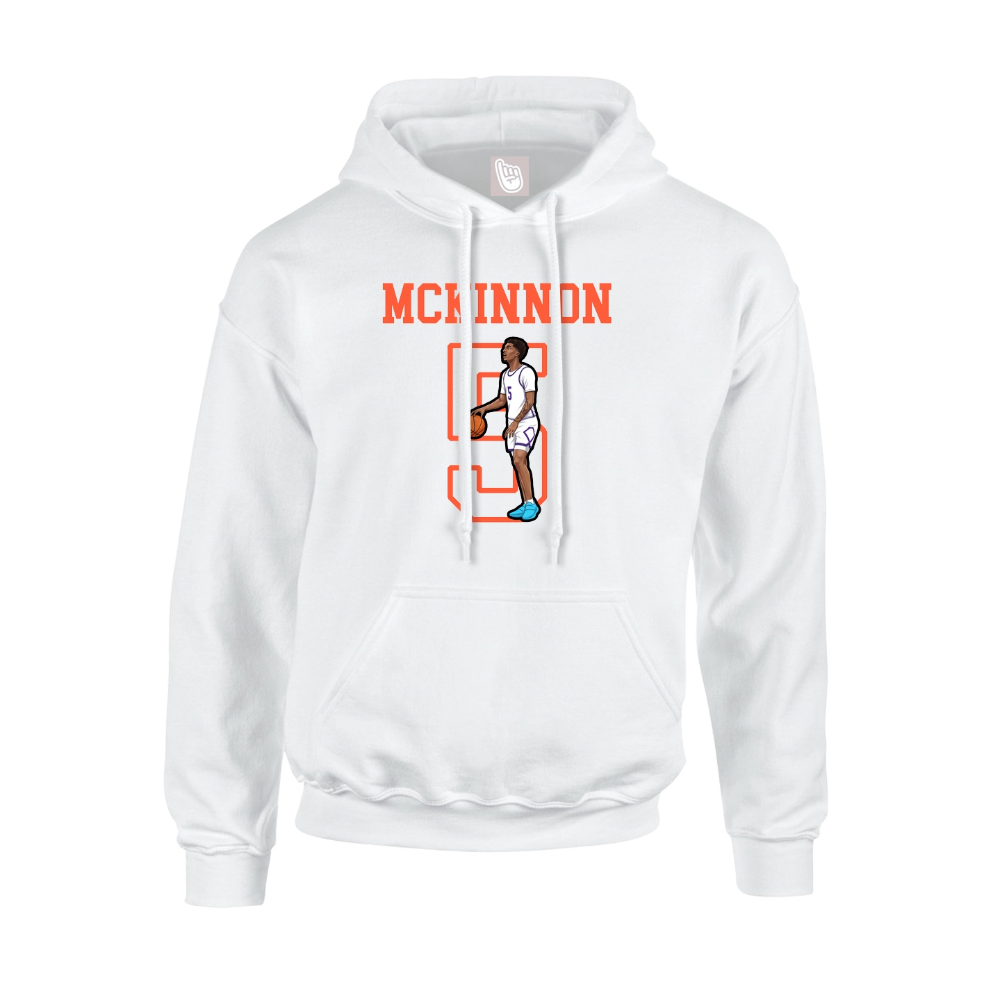 Hoodie — Shirsey in White