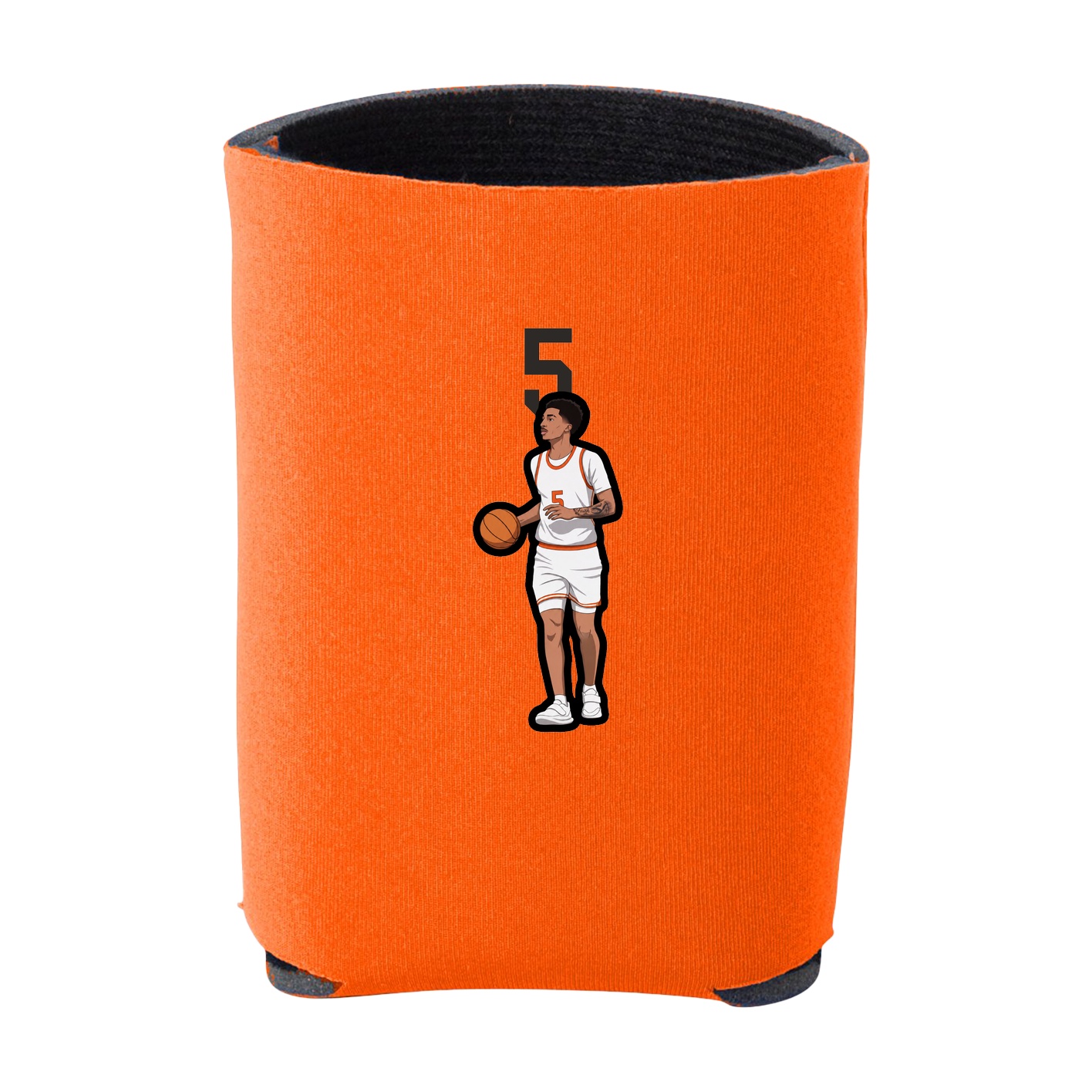 Can Holder — Number Top in Orange