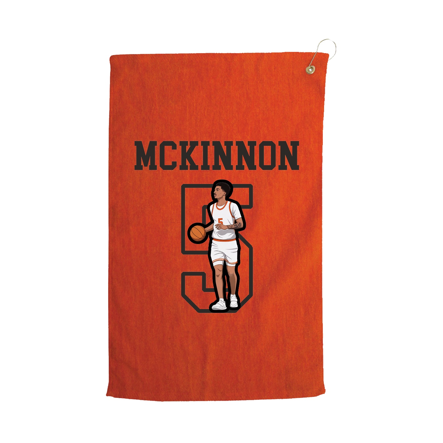 Golf Towel — Shirsey in Orange