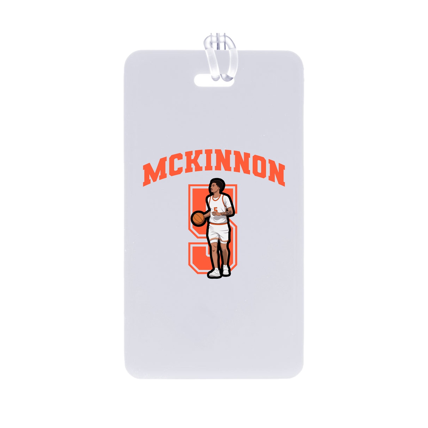 Bag Tag — Number in Classic