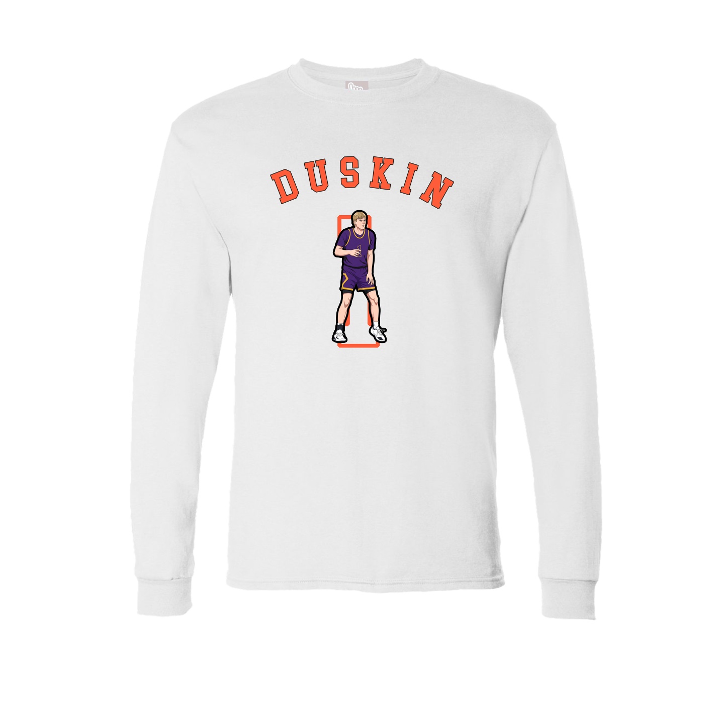 Long Sleeve Tee — Shirsey Arch in White