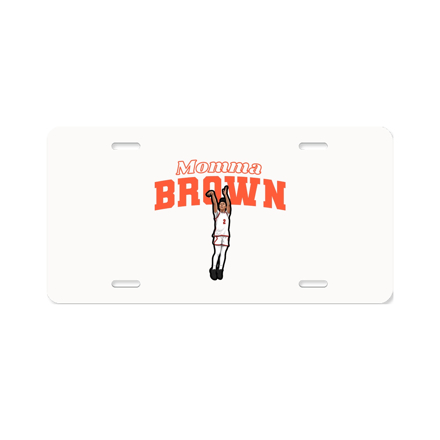 License Plate — Mothers Day Block in Classic