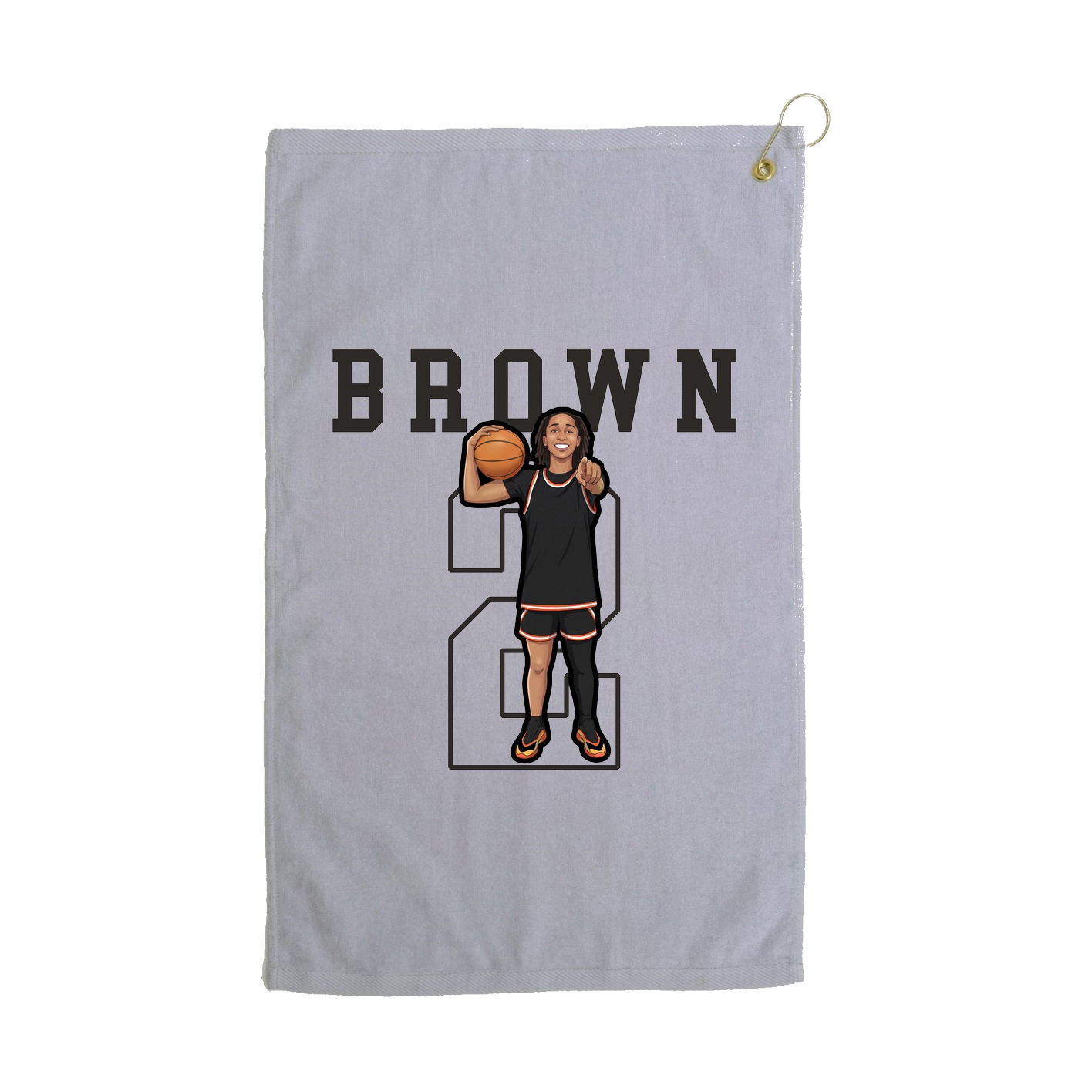Golf Towel — Shirsey in Grey