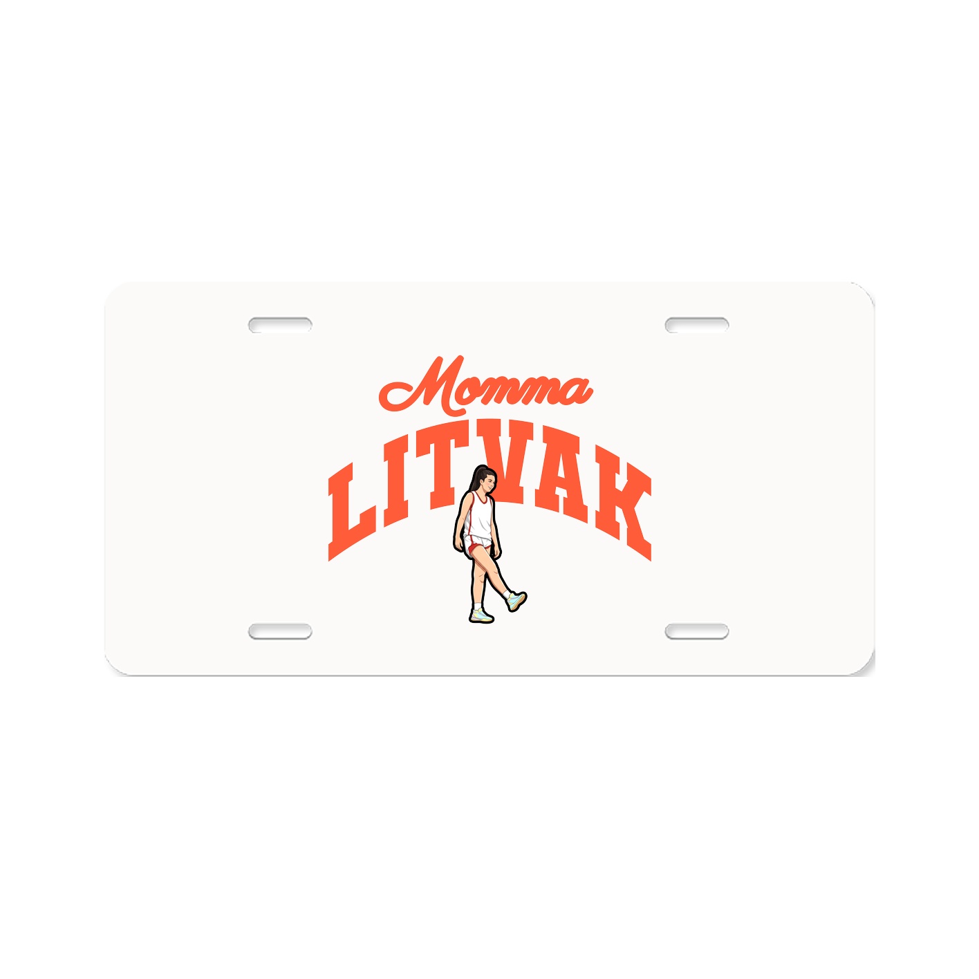 License Plate — Mothers Day Arch in Classic