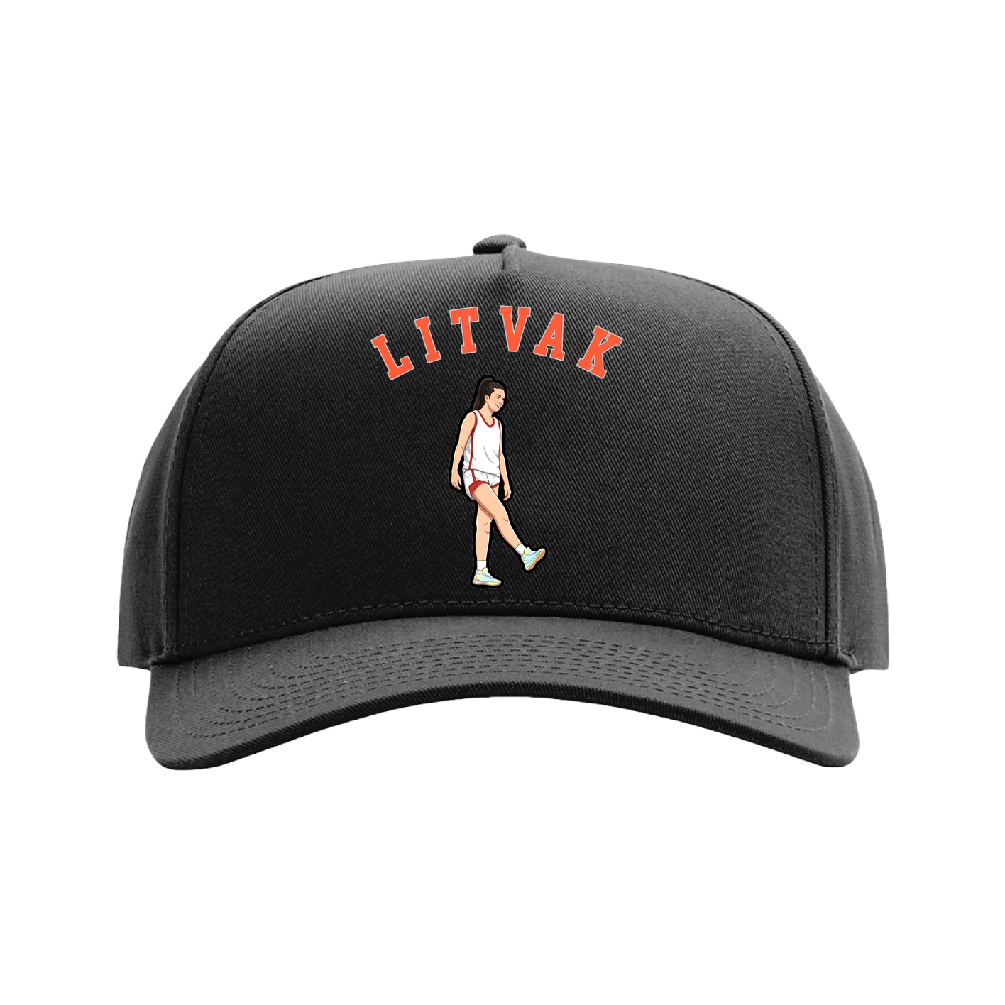 Full Fabric Five-Panel Champ Cap