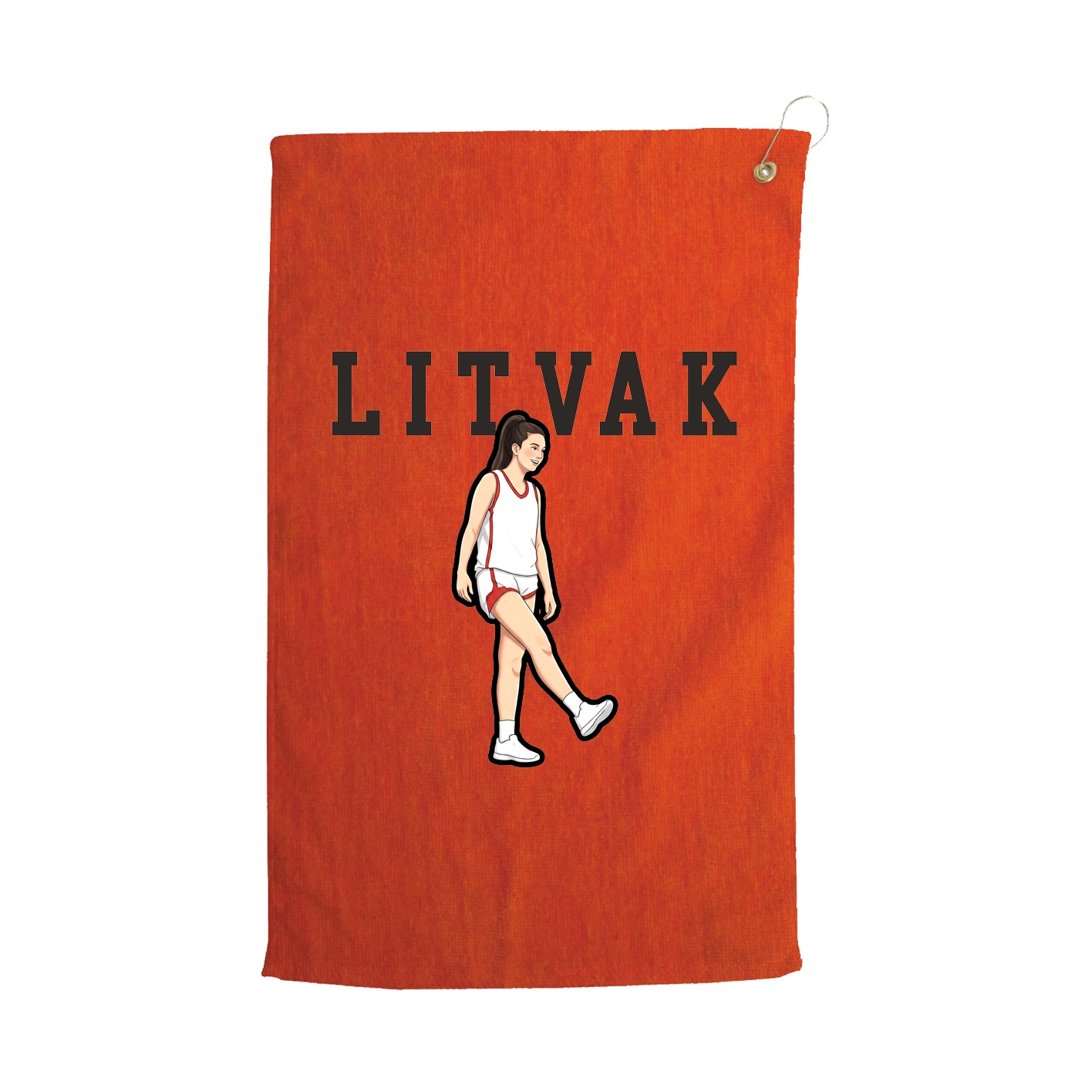 Golf Towel — Shirsey in Orange