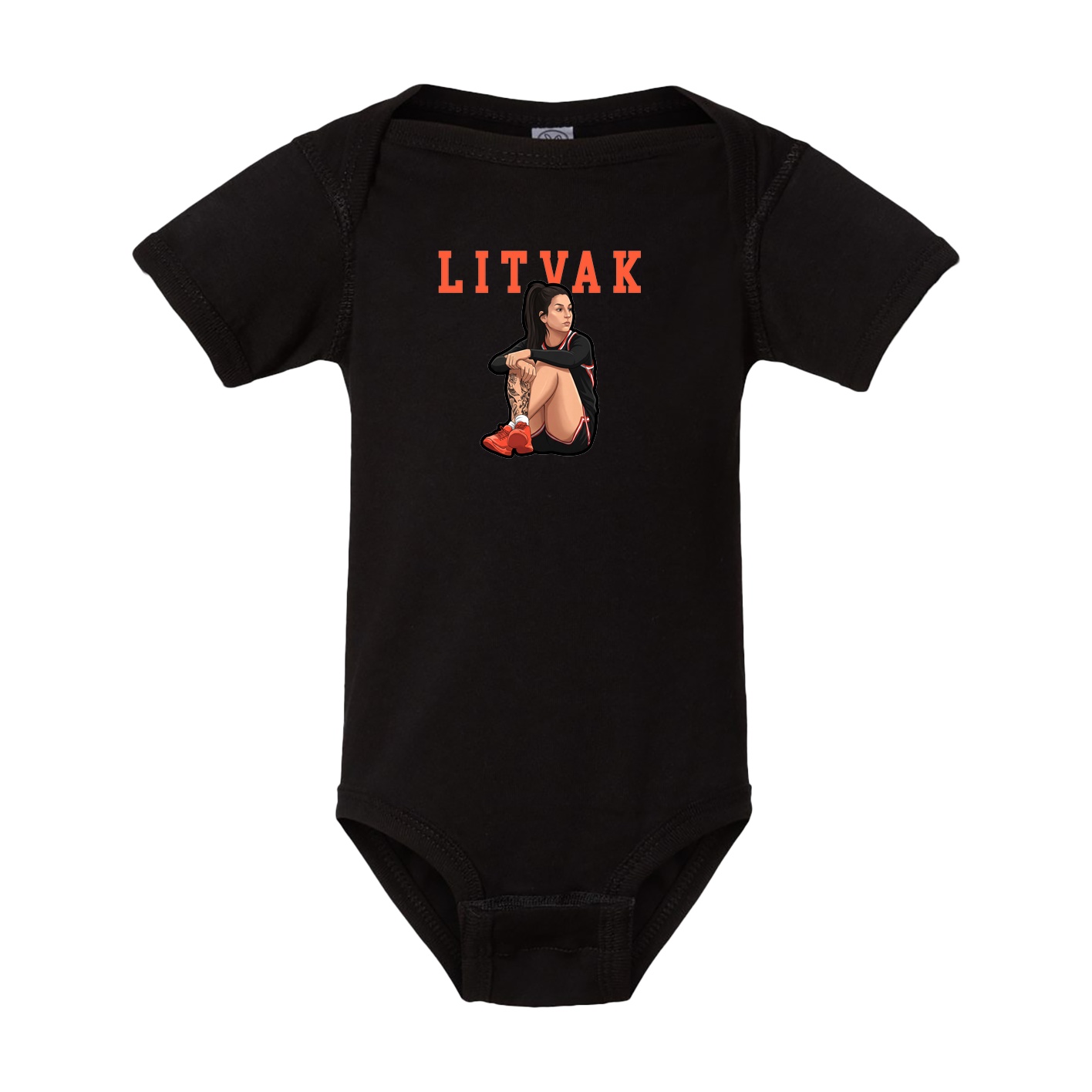 Baby Onesie — Shirsey in Black