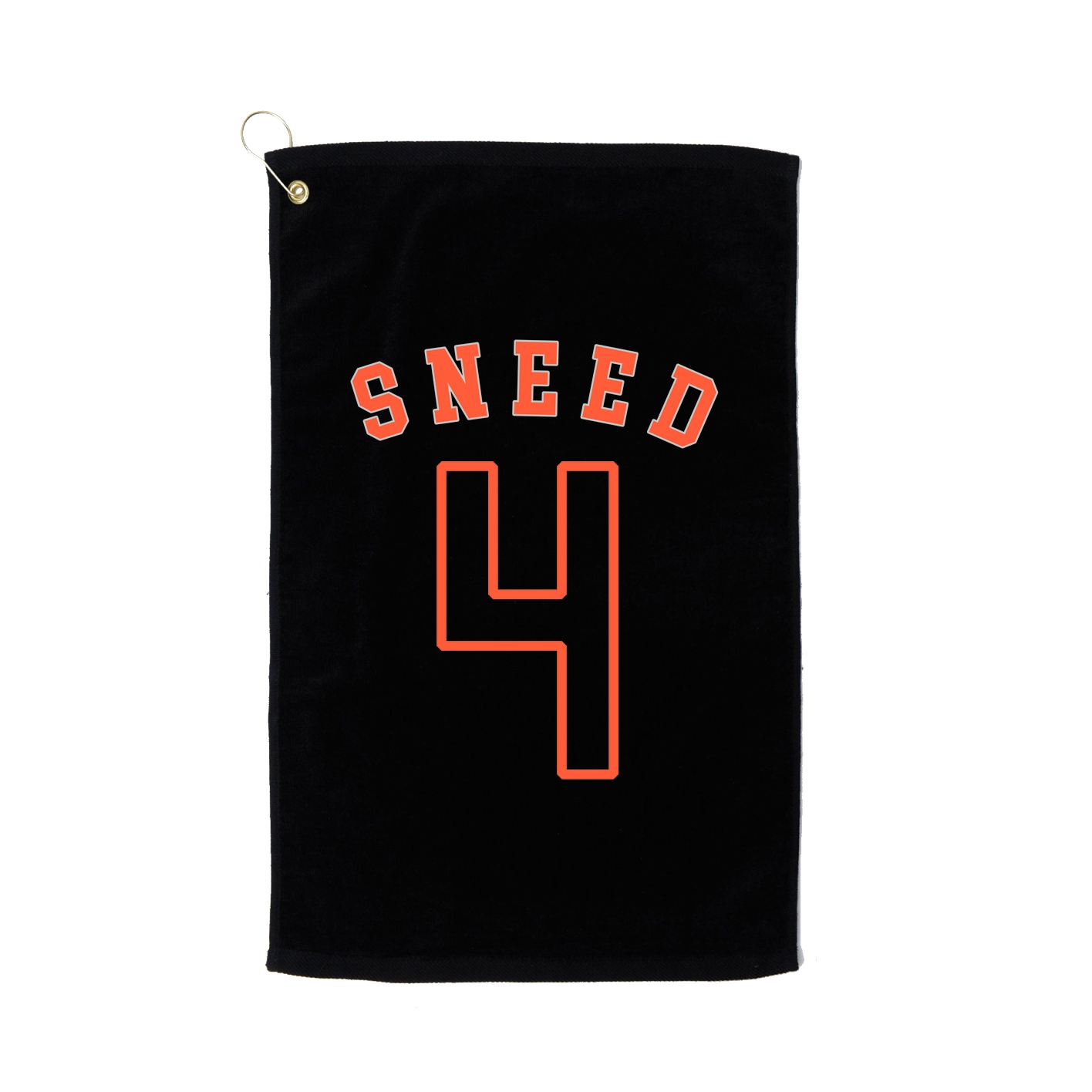 Golf Towel — Shirsey Arch in Black