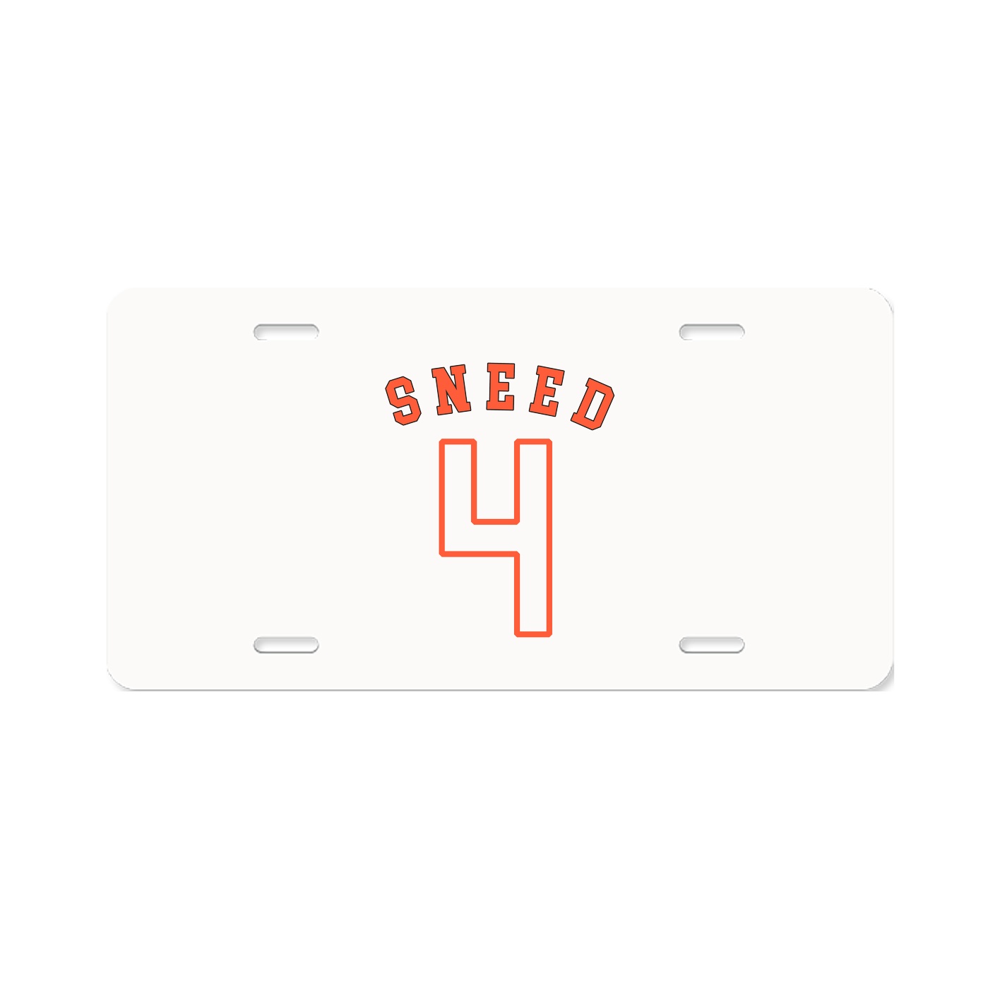 License Plate — Shirsey Arch in Classic