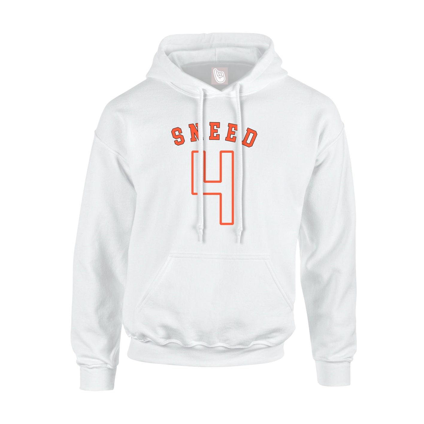 Hoodie — Shirsey Arch in White